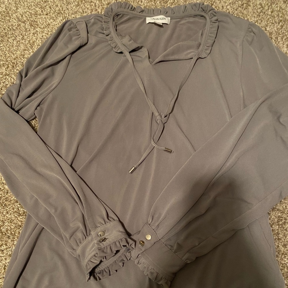 Calvin Klein blouse size medium